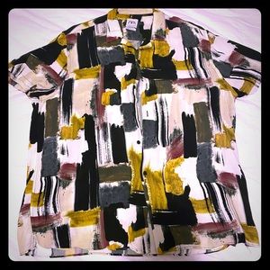 Zara men’s XL relaxed fit button down